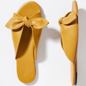 NWT Anthropologie Gemma Bow Slide Sandal - Size 41